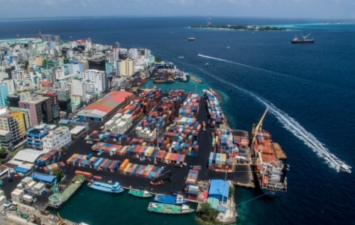 Two boats run into accident on sea near Male' Commercial Harbor