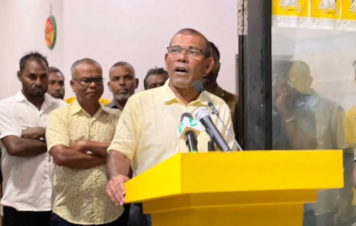 Gan Airport hingan ingereysin shauguverivey, evaahaka abadhuves ahaa: Nasheed