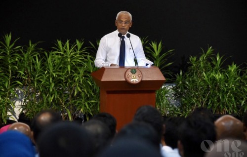 Pres. Solih: Parliament can cease actions of government - if so will not be able to fulfil pledges