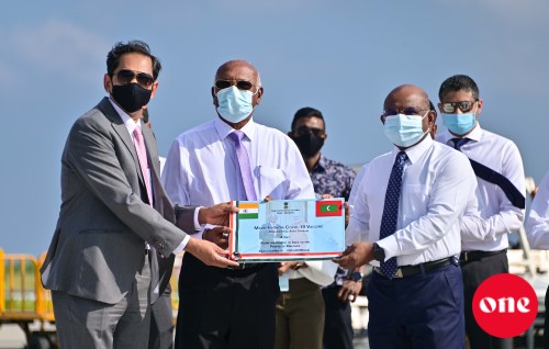 Covishield Vaccine ge 100,000 dose Raajje genesfi