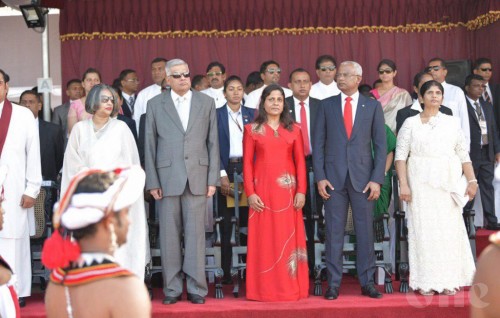 President Solih the honorary Guest of Honor at Sri Lankan Independence Day function