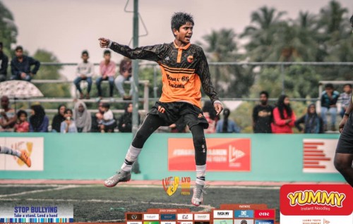 Yummy Noodles LYD U16: Mathivaru Jr aai DB Sports Club quarter ah