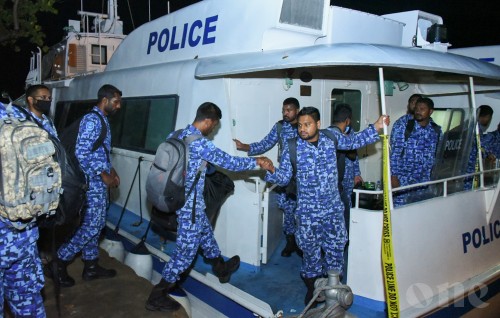 #OnePhoto: Bodufinolhu ge operation ah fuluhunnaai sifainge team thah furun