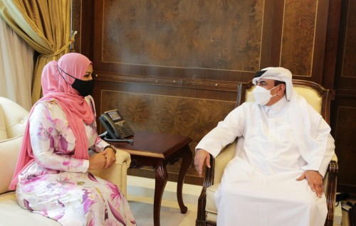 Minister Nahula, Qatar ge Transport Minister aa bahdhalu kurahvai mashvaraa kurahvaifi