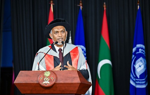 Raajje ah digital currency  tha'aarafu kurumuge masakkai vanee feshifai: Raees