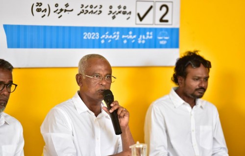 Mi sarukaarun feshi 90 percent mashroou thah miaharu nimeyne: Raees