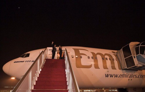 President Solih returns after completing his official visit to Sri Lanka
