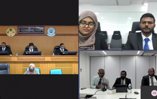 Dhogubayaan dhinkamah bune  Muizzah kuraa dhauvaa aa gulhigen, High Court ah hushahelhi massala baathilu koffi