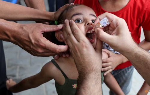 WHO surpasses polio vaccination targets in Gaza children