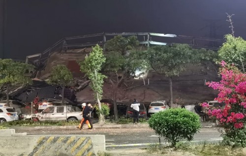 70 trapped after China hotel used for coronavirus quarantine collapses