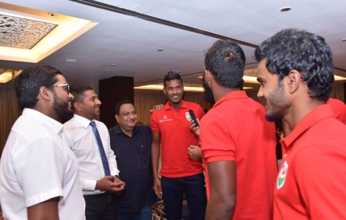 National team members to receive MVR 100,000 bonus even if match ends with a draw