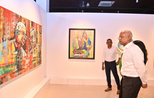 National Art Gallery ge permanent collection Raees hulhuvai dhevvaifi