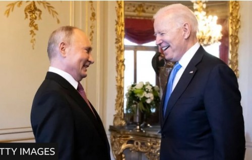 Putin beynunfulhuvanee Raees Biden mi aharu America gai onna riyaasee inthikhaabu kaamiyaabu kurehvvun
