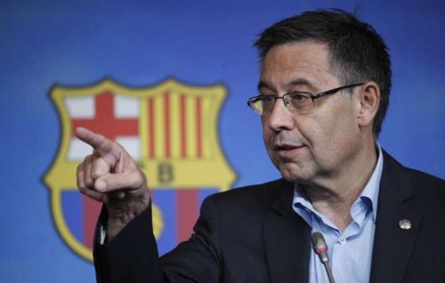 Barca ge raees Bartomeu isthiufaa dheefi