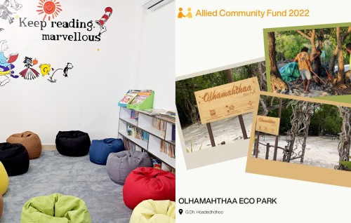 Allied Community fund aai Education fund ah kurimathilaan hulhuvaalaifi