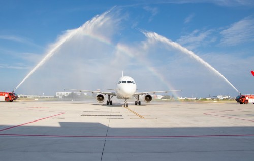Maldivian in Airbus ge narrow body mathindhaa boat eh hoadhan iulaan kohffi