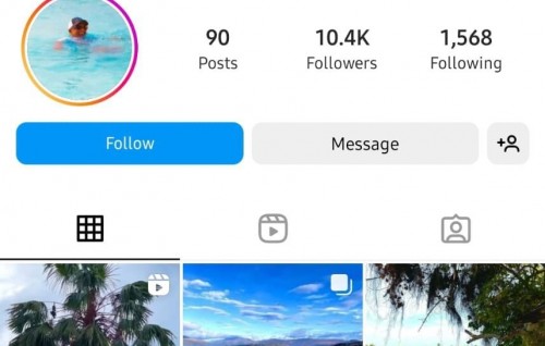 Raees Solih ge nanfulhugai fake Instagram account eh