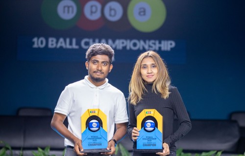 MPBA 10 Ball Championship ge championkann Shaaz aai Faathy ah