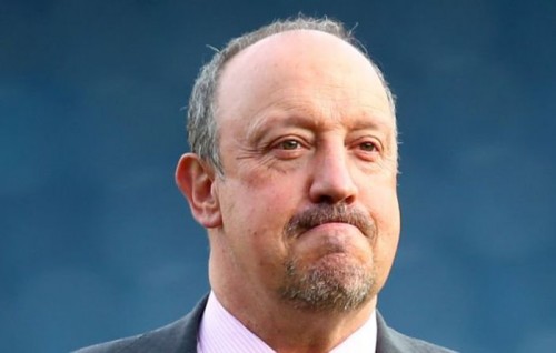 Everton ge coach kamun Benitez vaki koffi