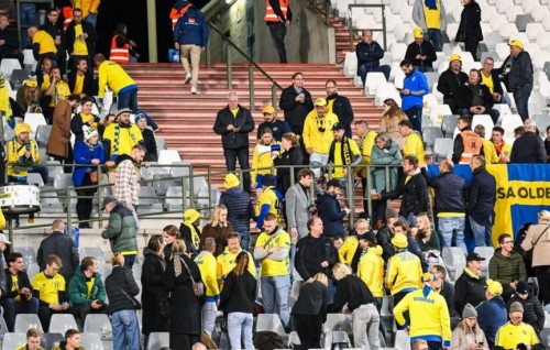 Brussels gai dhin hamalaage sababun Sweden aai Belgium vaadhakuri match medhukandaalaifi