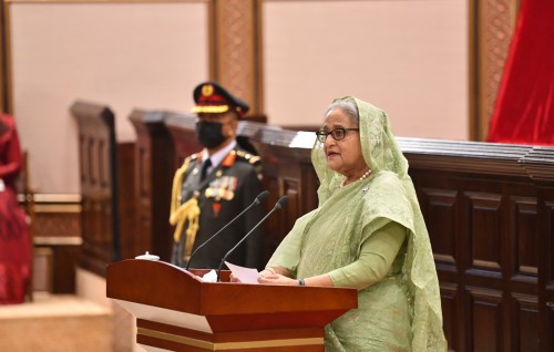 Raajje in tharahgee ah kuri dhathurakee Bangladesh ah libunu hiyy vareh: Sheikh Hasina