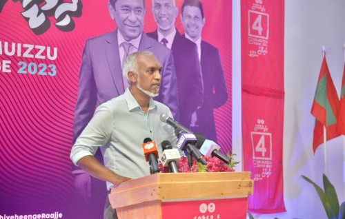Gaaungoodhoo anburaa hoadhai, Hulhudhuffaaru rayyithunnah iguthisoadhee nafaa hoadhaidhey thanaka hadhaanan: Muizzu