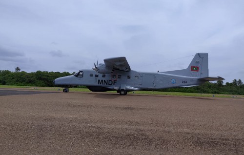 India in dhin Dornier aircraft Raajje genesfi