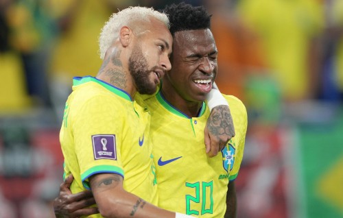 Photo: South Korea balikoh Brazil quarter final ah