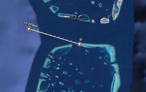 Furathama 3 mas therey Fushidiggarufalhu hikkan fashaanan, hikkaanee 3 meter ah vure uskoh: Muizzu