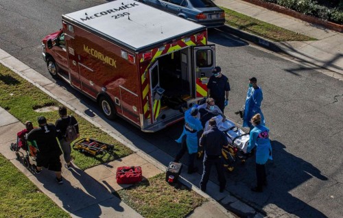 Los Angeles gai haaludhera balimeehun ambulace gai hospital ah nugendhiumah angaifi