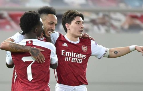 Fahu vaguthu Aubameyang jehi goal aaeku Arsenal gadha 16 ah