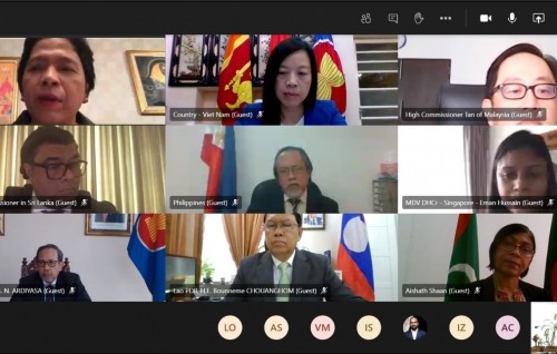 Multilatral forum thakugai Raajje aai ASEAN gaumuthakaa gulhigen ekugai massaikai kurumah mashvaraa koffi