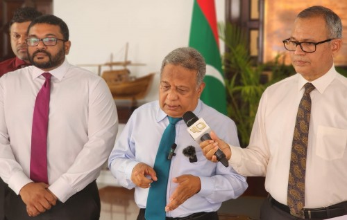 Raees Solih Majilis ah haaziru kuran PPM in hushahalhaifi