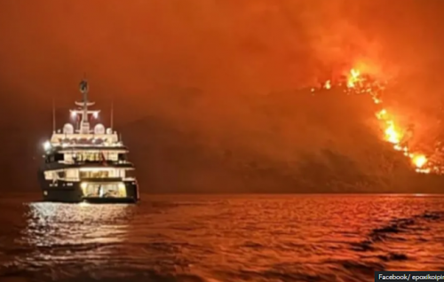 Yacht akun dhookohlli badibeyhun Greece ge jangayyehggai roavehjje