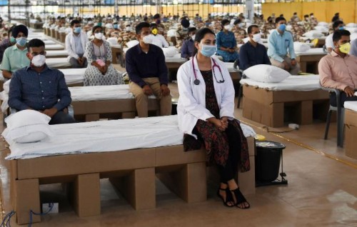 Covid facility ehgge gothugai dhuniyeyge emme bodu eh hospital India gai hulhuvaifi