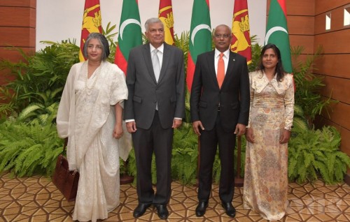 President hosts luncheon in honor of Prime Minister Wickremesinghe