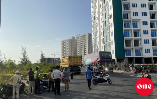Heavy vehicle akaai cycle eh jehi hingi accident eh gai anhenakah aniyaa vejje