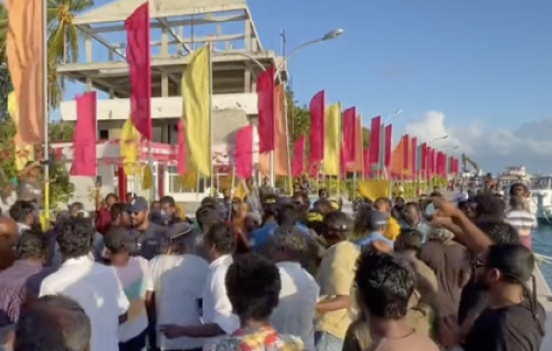 Guraidhoo gai MDP supporterunnaai PPM supportun ge medhugai bodu hamanujehumeh, ekaku hayyarah