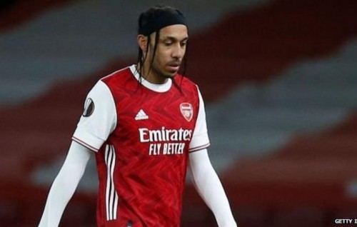 Arsenal ge captain Aubameyang ah malaria jehijje