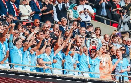 Gundogan ge goal thakun FA cup kaamiyaabukoh, City in treble gaathah