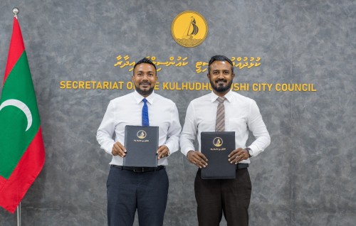 Kulhudhuffushi kulhi himeney sarahaddhu tourism ah tharagee kuran MOU ehgai soikohfi