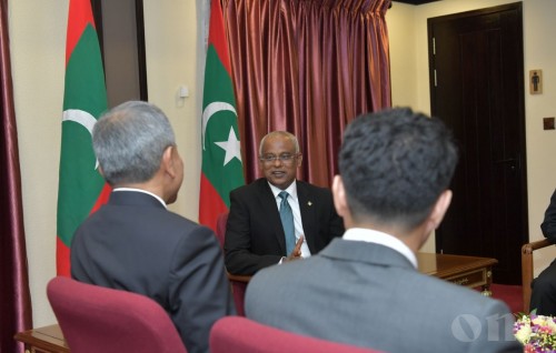 President meets with foreign dignitaries at sidelines of IOC