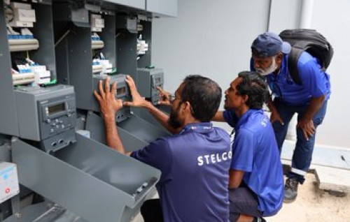 Stelco in Himmafushi gai behetti medium voltage distribiution viuga beynun kuran fashaifi