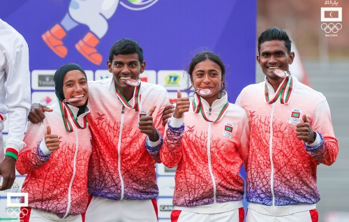 Mix relay ah Bronze medal, Saaidh ah 100 meter final ah furusathu nulibunu