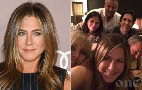 Jennifer Aniston joins Instagram by posting Friends reunion photo