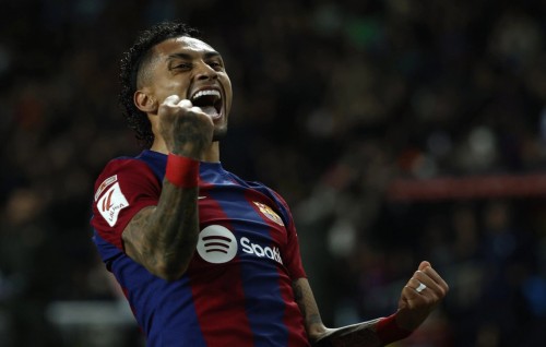Raphinha ge goal in molhuve, Barca faragu kudakoffi