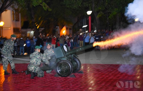 Tourist injured after being hit by a bullet fired during training in Girifushi