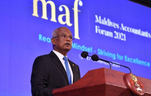 Accounting dhaairaa kuri eri varakah corruption ah huri dhoruthah hanikureveyne: Raees