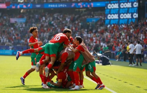 Olympics ge thaareehugai furathama faharah Africa 2 team football semi ah