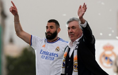 UEFA emme molhu kulhuntheriyakah Benzema, emme molhu coach akee Ancelotti